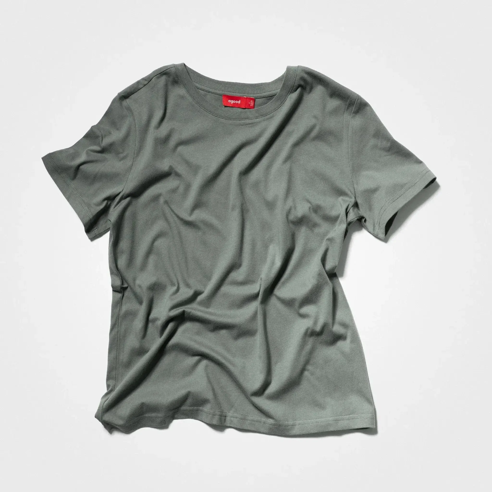 5 Pack | Women’s T-Shirts, Recycled Cotton, Sage