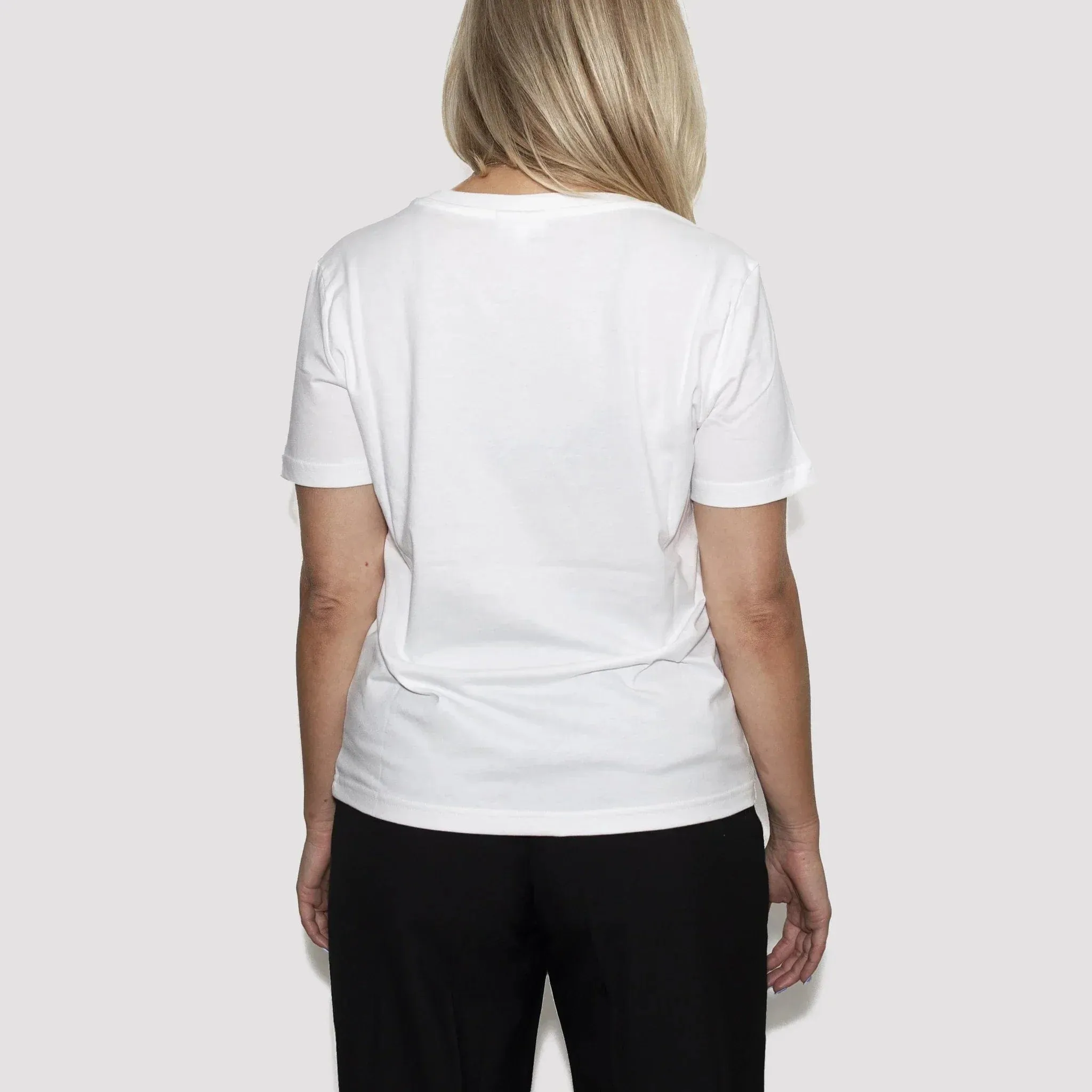 5 Pack | Women’s T-Shirts, Recycled Cotton, White