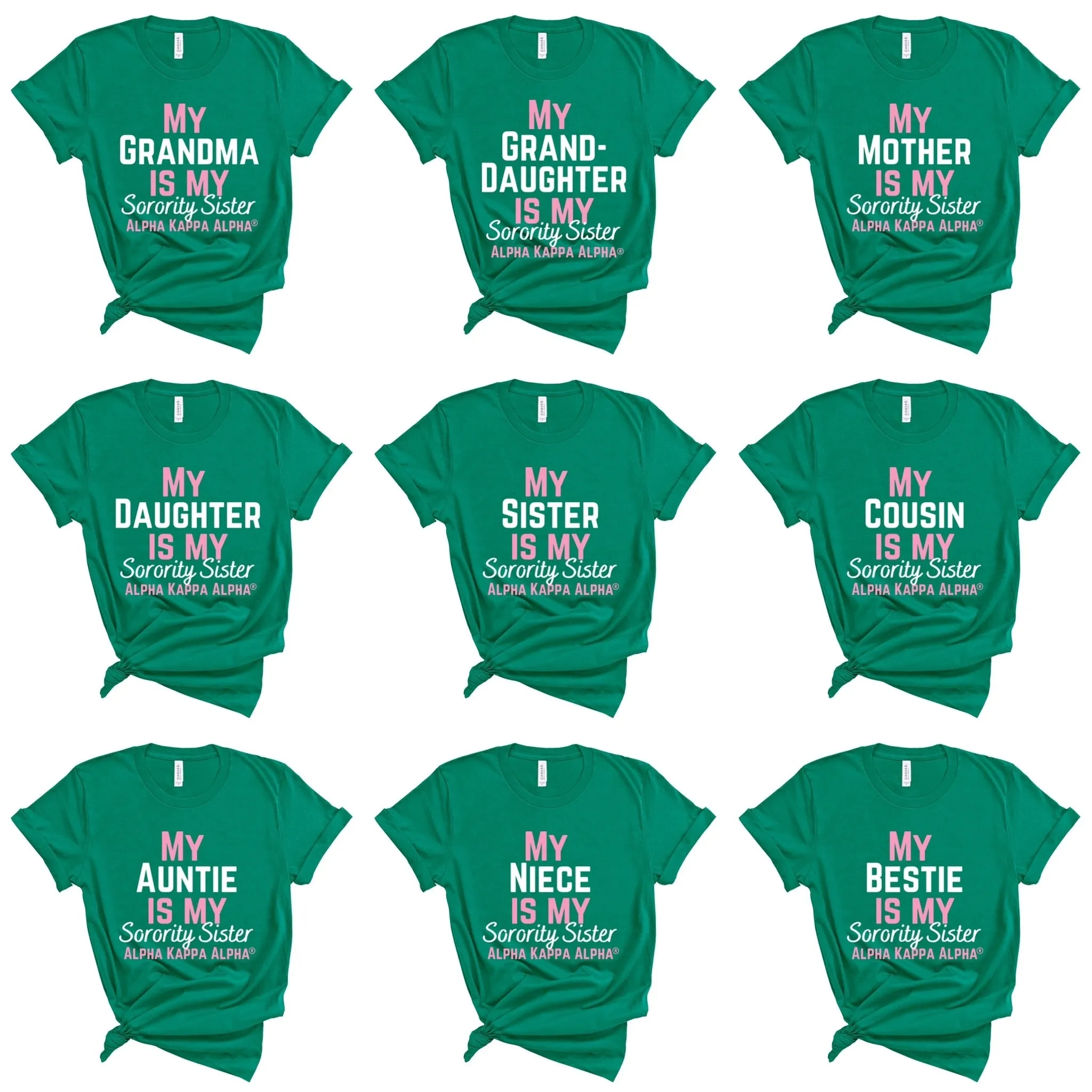 (9 options) AKA Sorority Sister T-Shirts