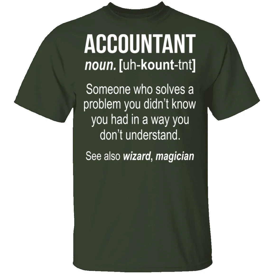 Accountant Definition T-Shirt