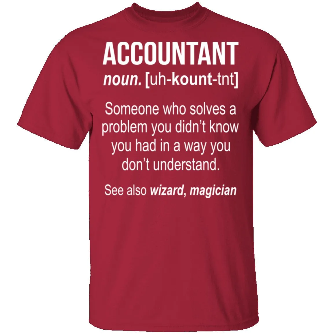 Accountant Definition T-Shirt