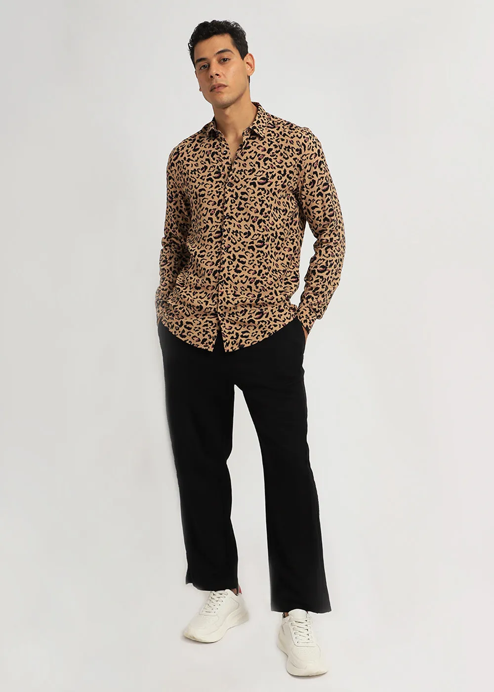 Animalistic Print Full sleeve shirt