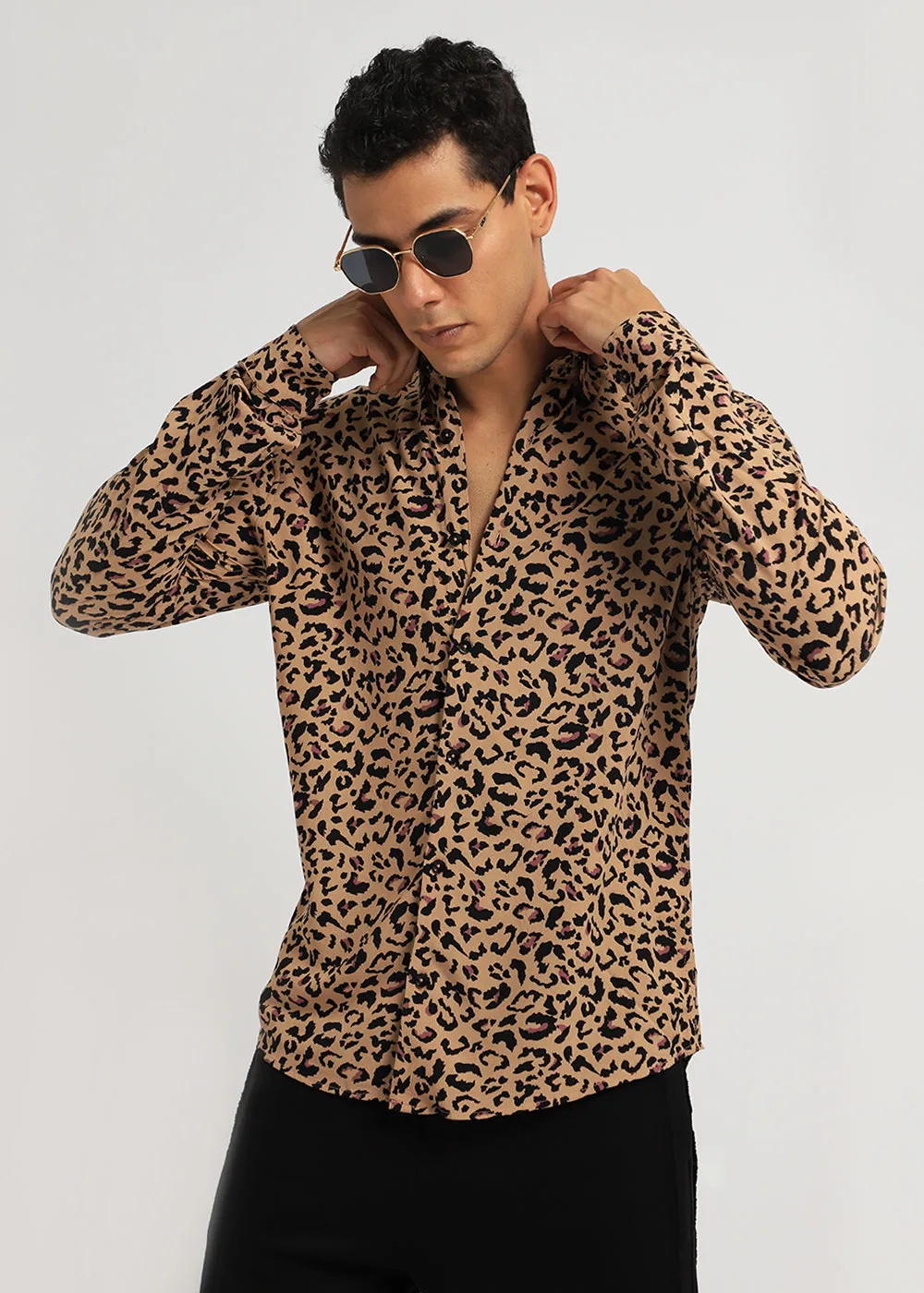 Animalistic Print Full sleeve shirt