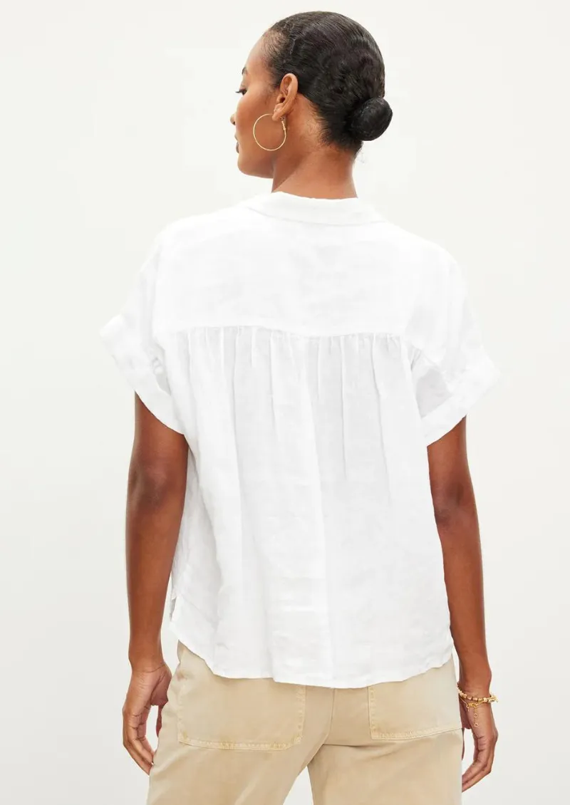 Aria Linen Top