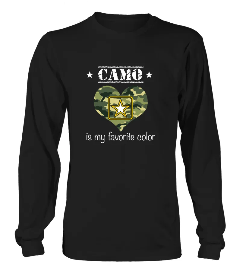 Army Mom Favorite Color T-shirts