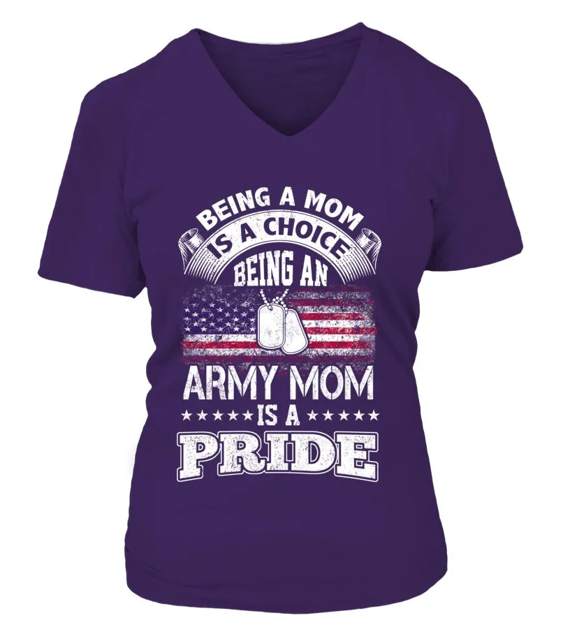 Army Mom Is A Pride T-shirts