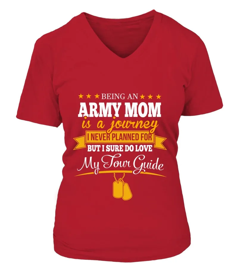 Army Mom Journey T-shirts