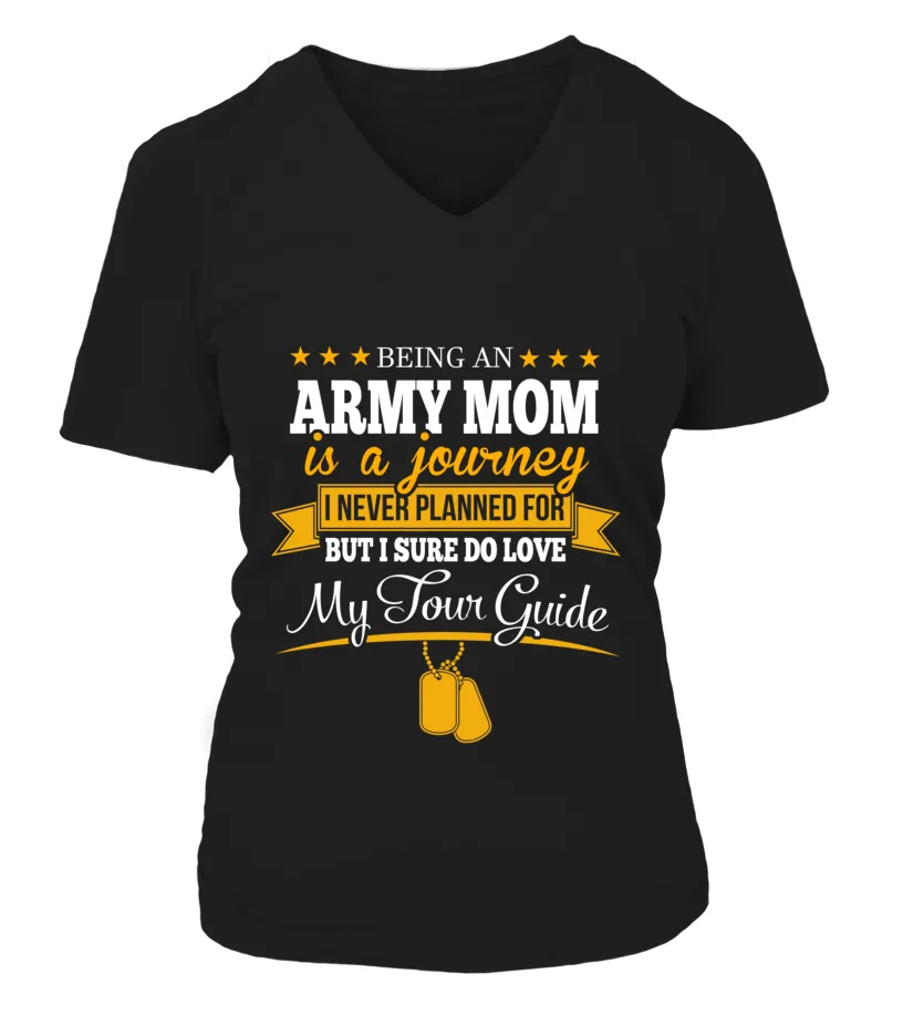 Army Mom Journey T-shirts