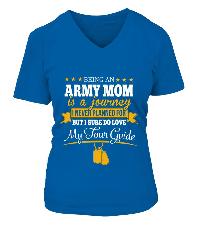 Army Mom Journey T-shirts