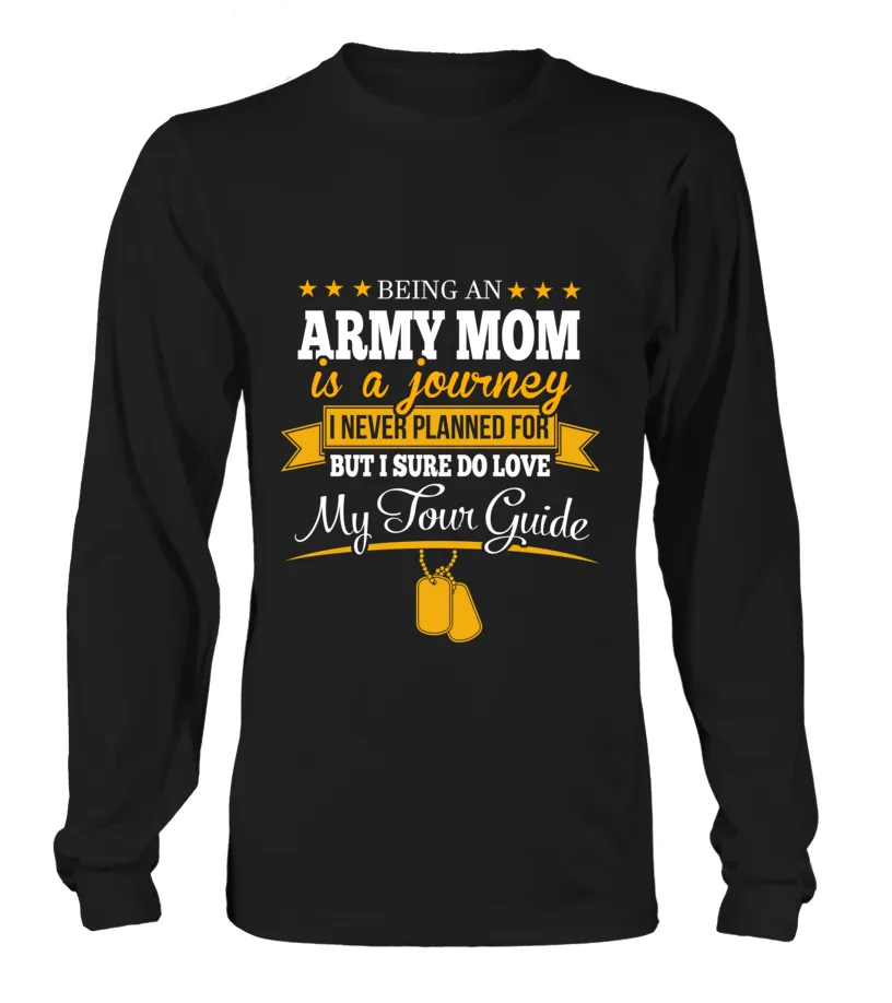 Army Mom Journey T-shirts