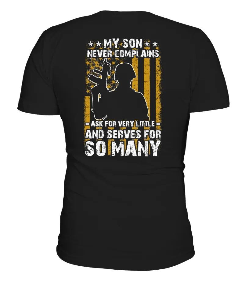 Army Mom Never Complains T-shirts