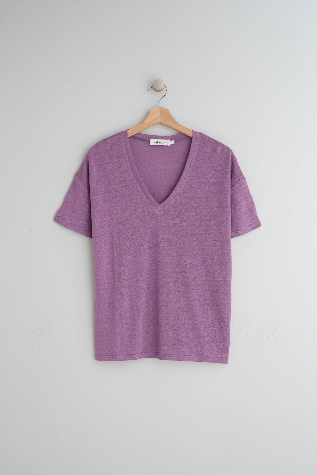 BASIC LINEN TSHIRT