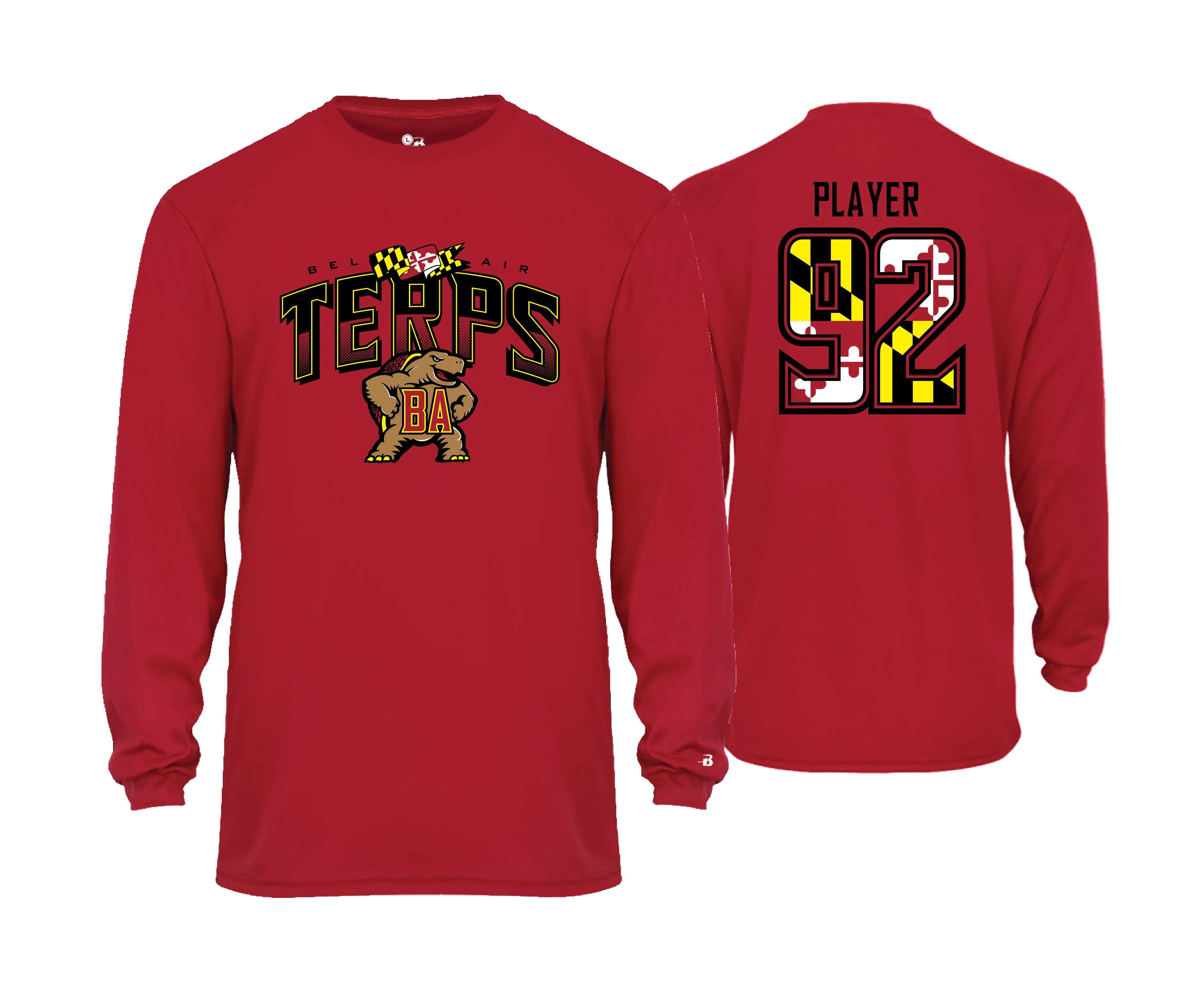 Bel Air Terps- THE KICKOFF Custom Shirts