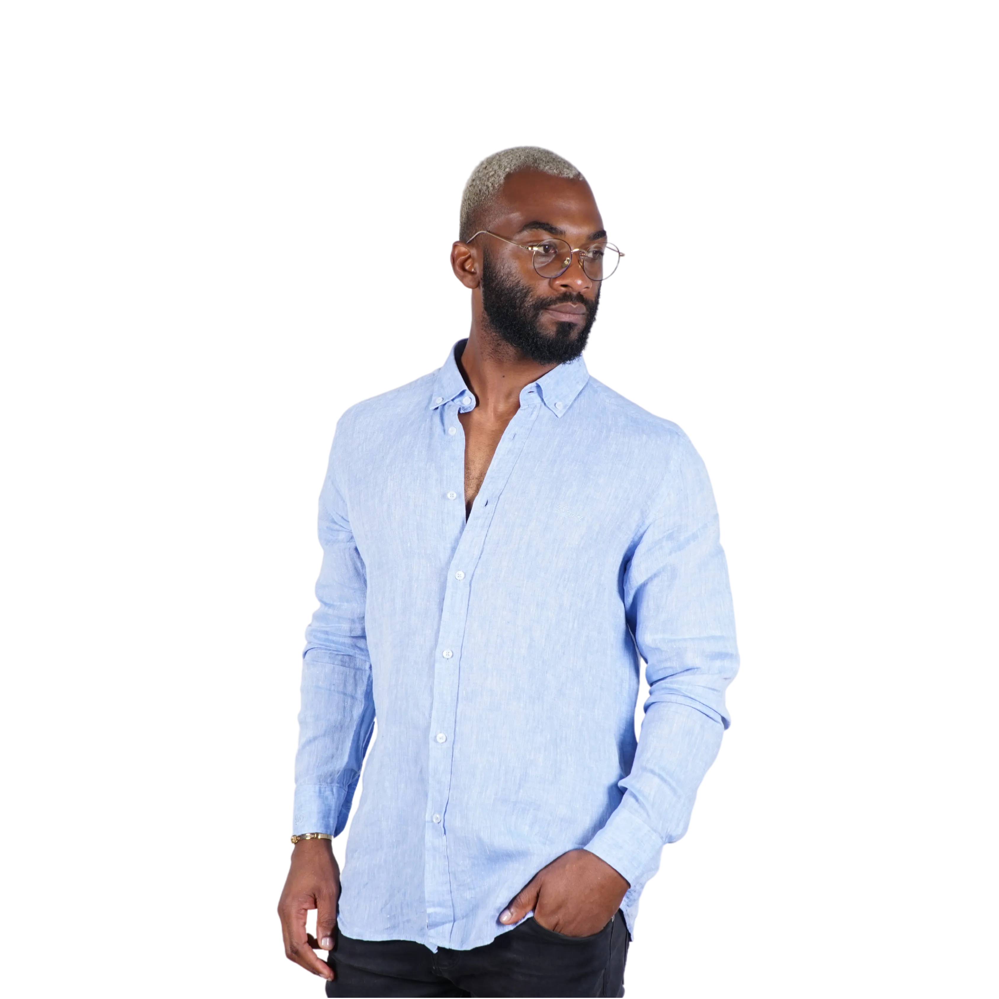 Bogart Oxford Linen Shirt