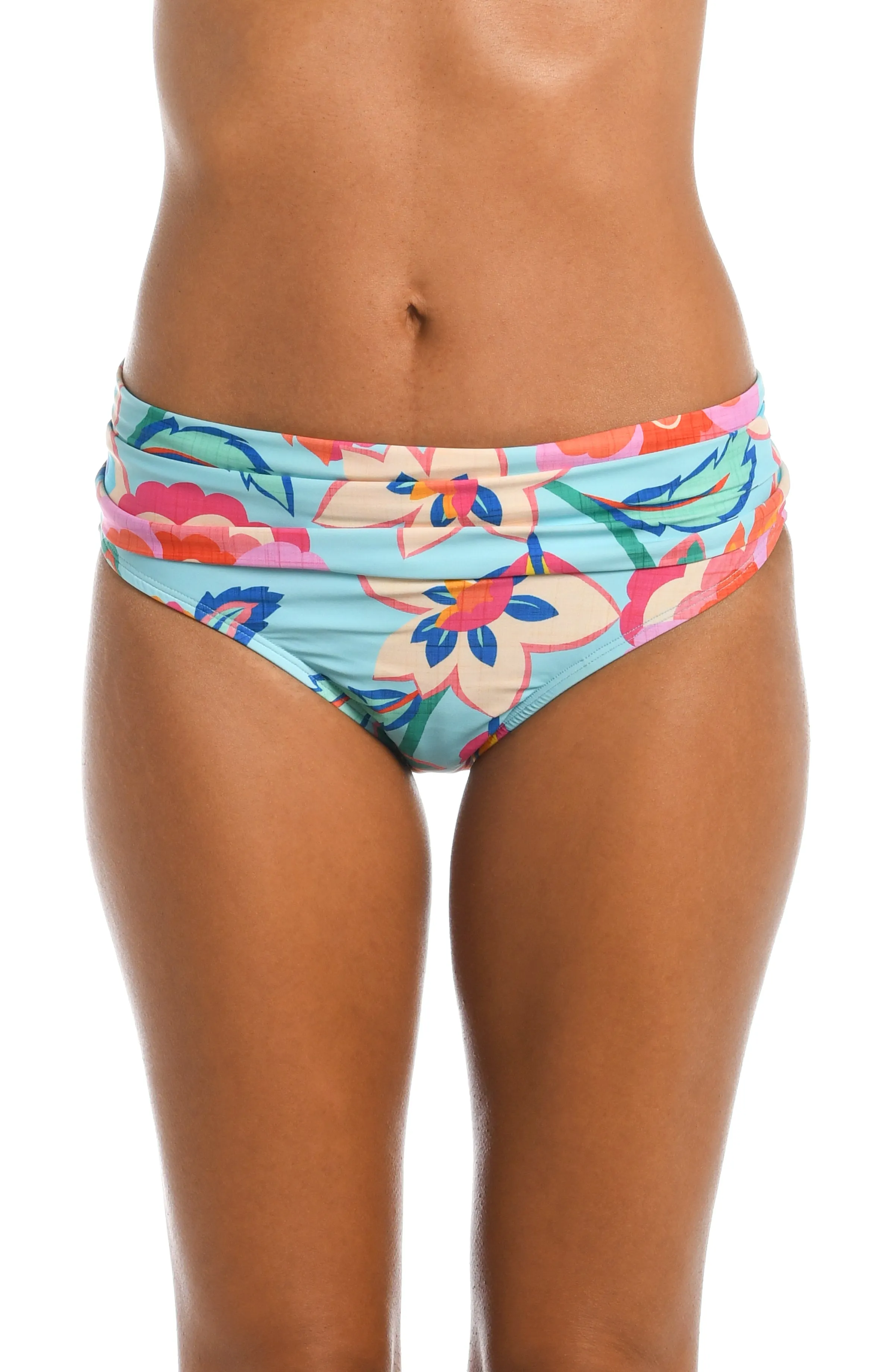 Breezy Beauty Shirred Band Hipster Bottom - FINAL SALE