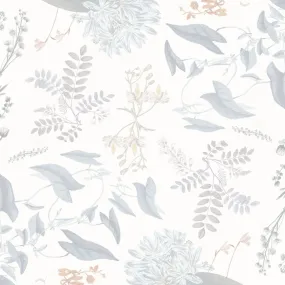 Breezy Botanical Wallpaper Mural