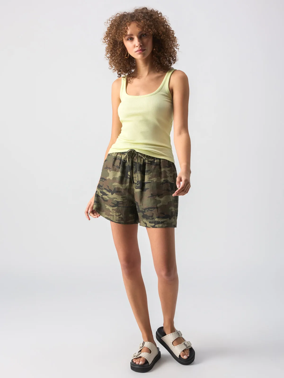 Breezy Camo High Rise Short Little Hero Camo