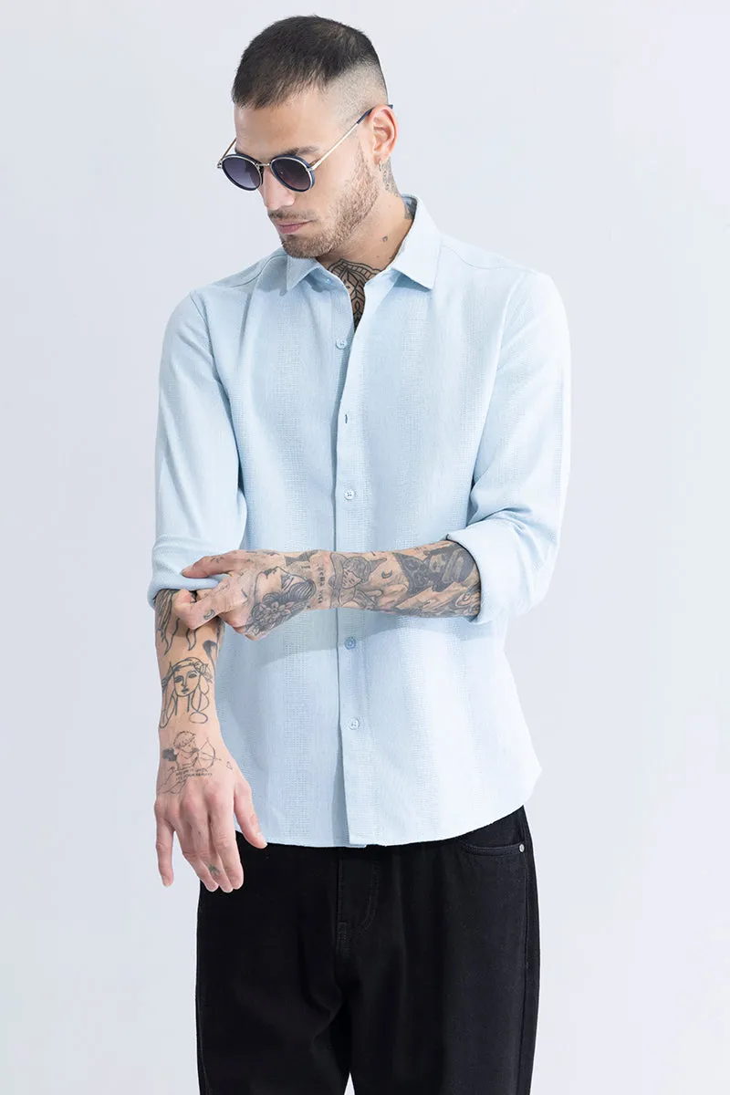 Breezy Charm Stripe Blue Shirt