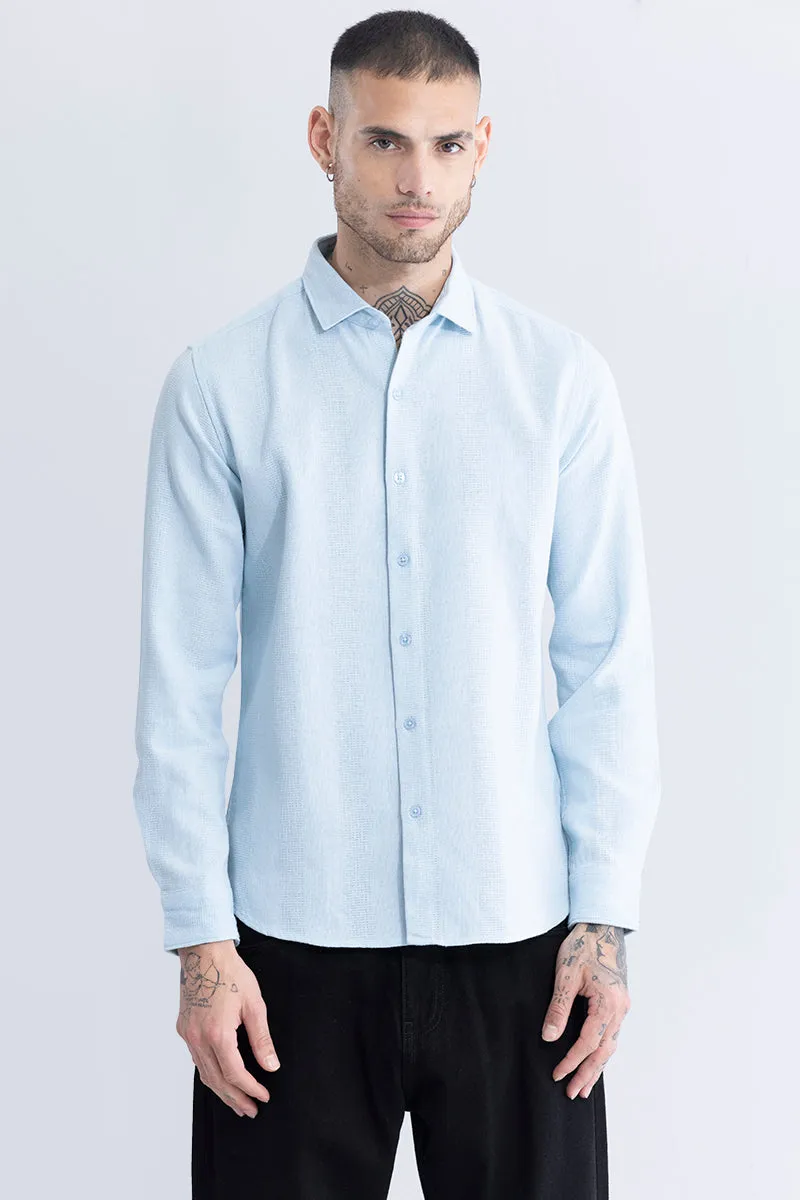 Breezy Charm Stripe Blue Shirt