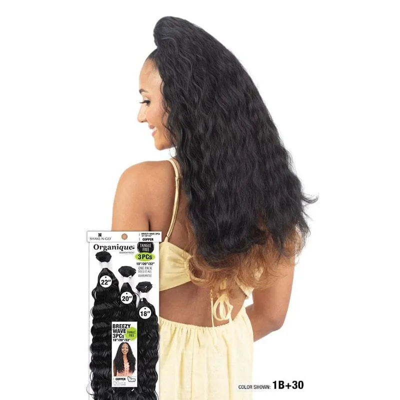 BREEZY WAVE 3PCS | Shake-N-Go Organique Mastermix Synthetic Weave