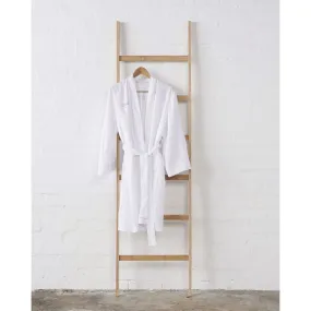 Bridal Bathrobe - White Linen