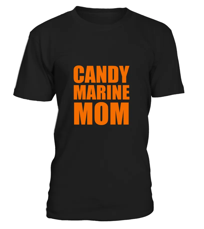 Candy Marine Mom Halloween T-shirts