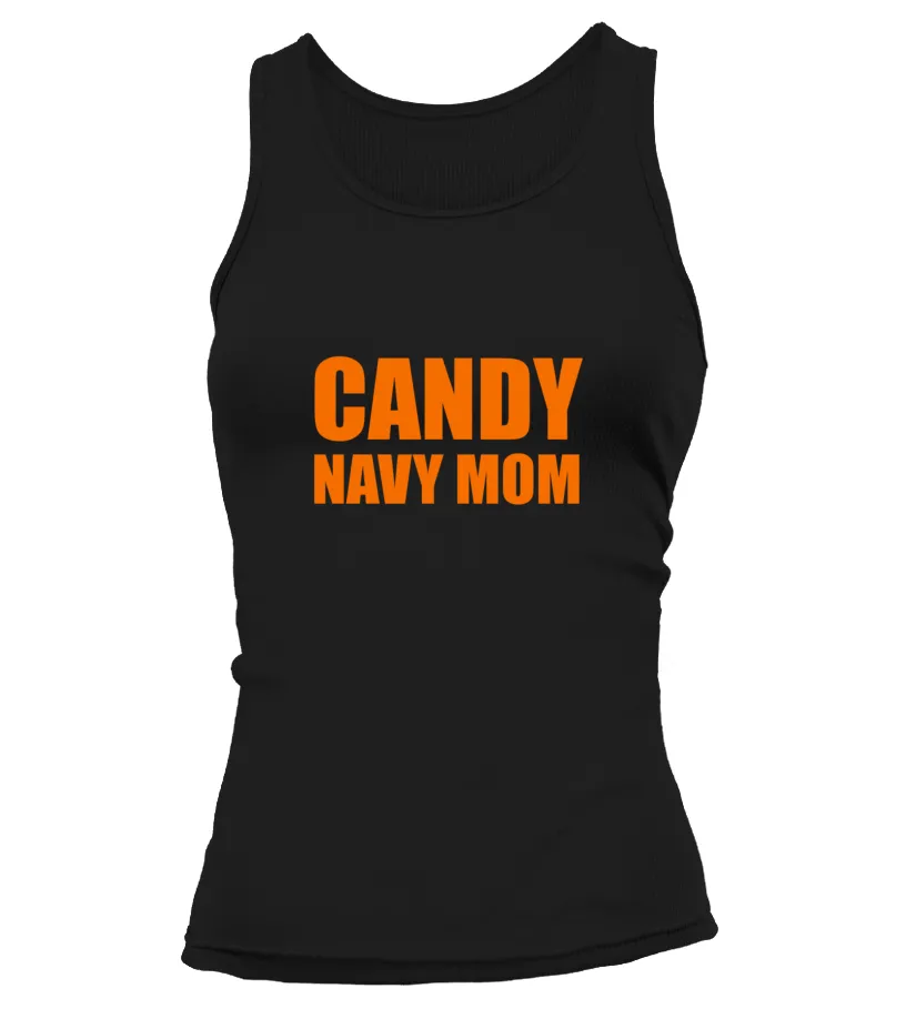 Candy Navy Mom Halloween T-shirts