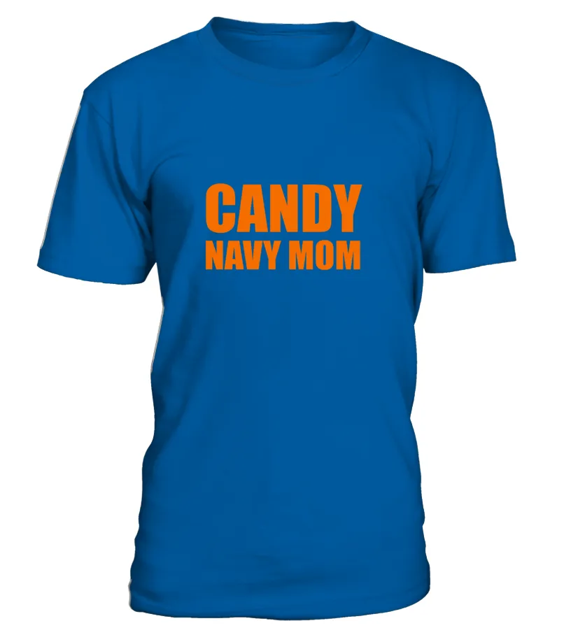 Candy Navy Mom Halloween T-shirts