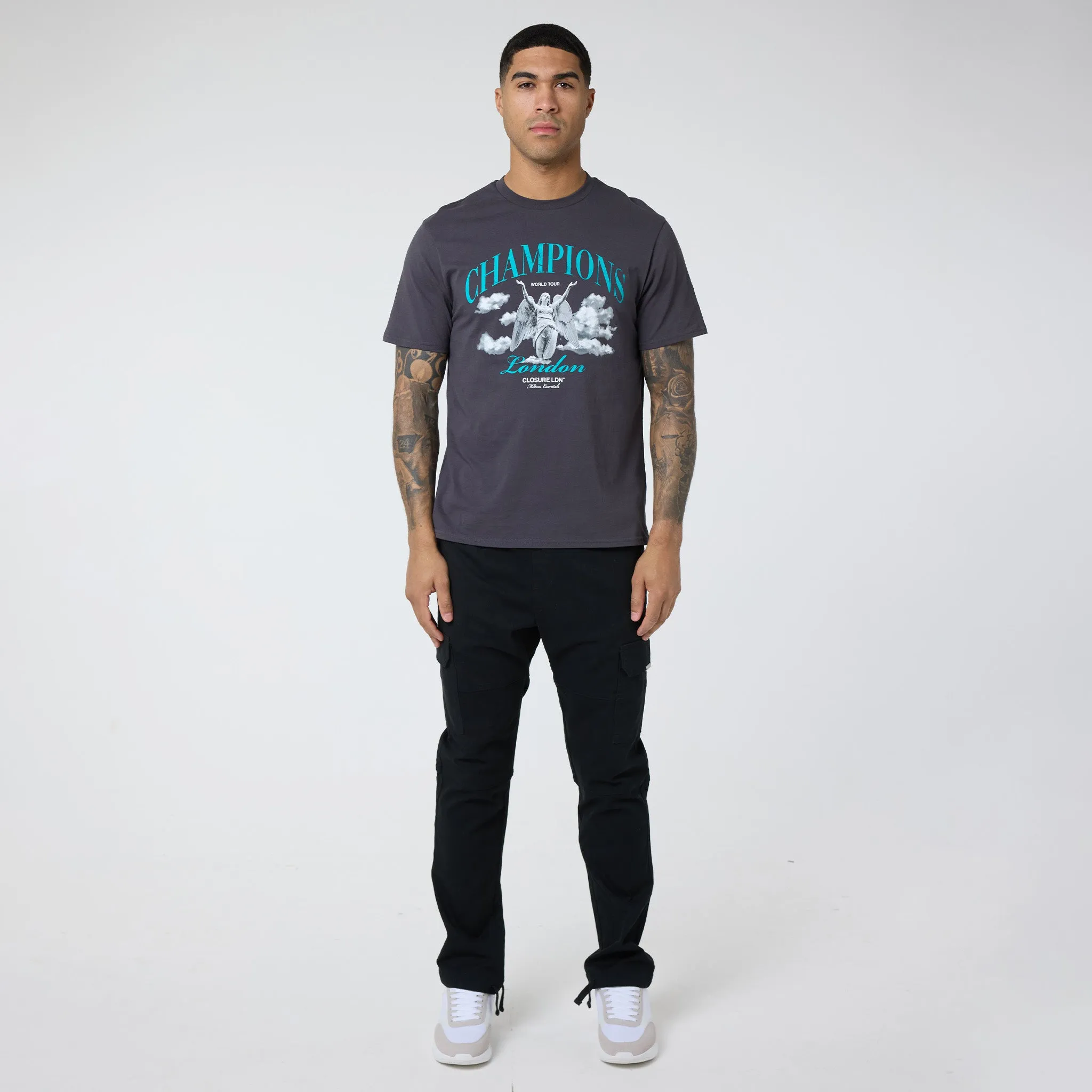 Championship T-Shirt | Charcoal