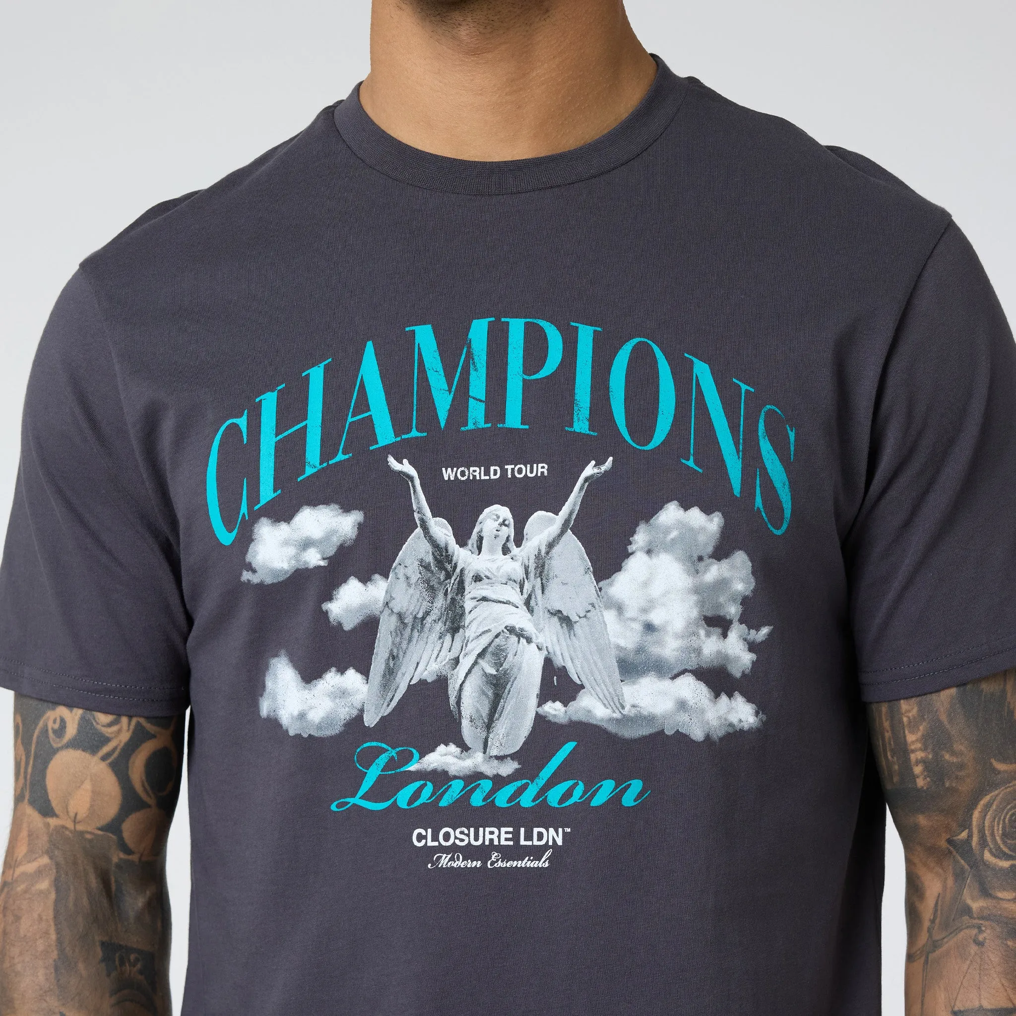 Championship T-Shirt | Charcoal