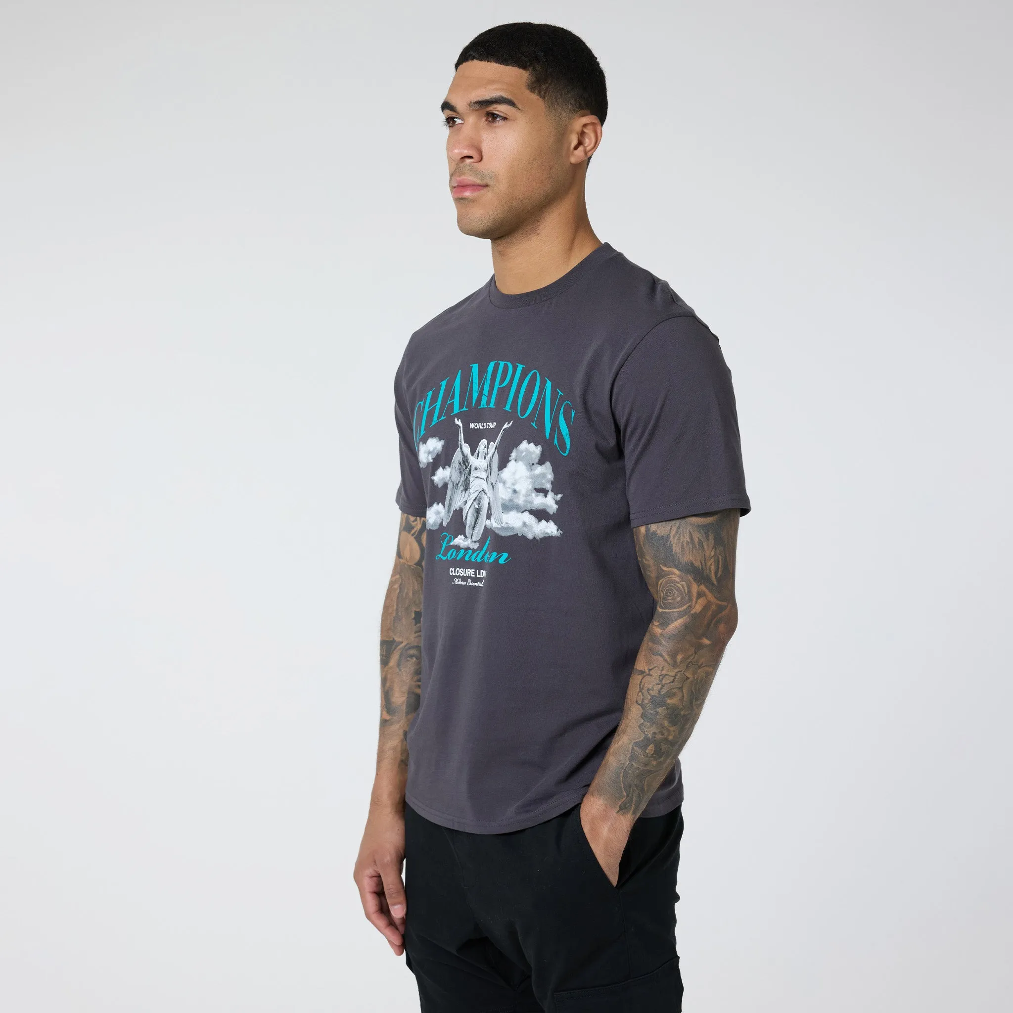 Championship T-Shirt | Charcoal