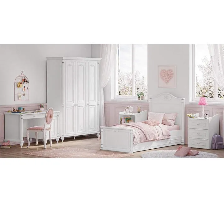 Cilek Romantic Convertible Baby Bed (With Parent Bed) (80x180 cm)