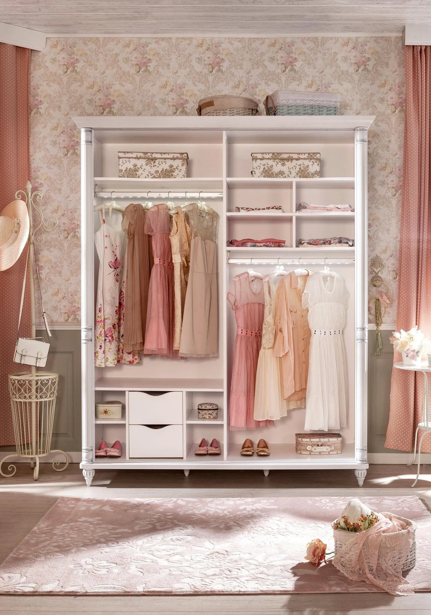 Cilek Romantic Sliding Wardrobe