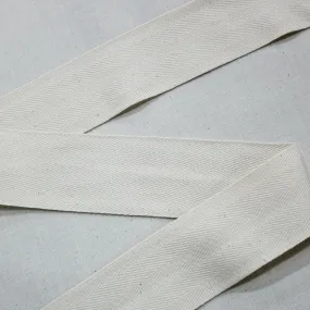 Cotton Herringbone Tape - Natural