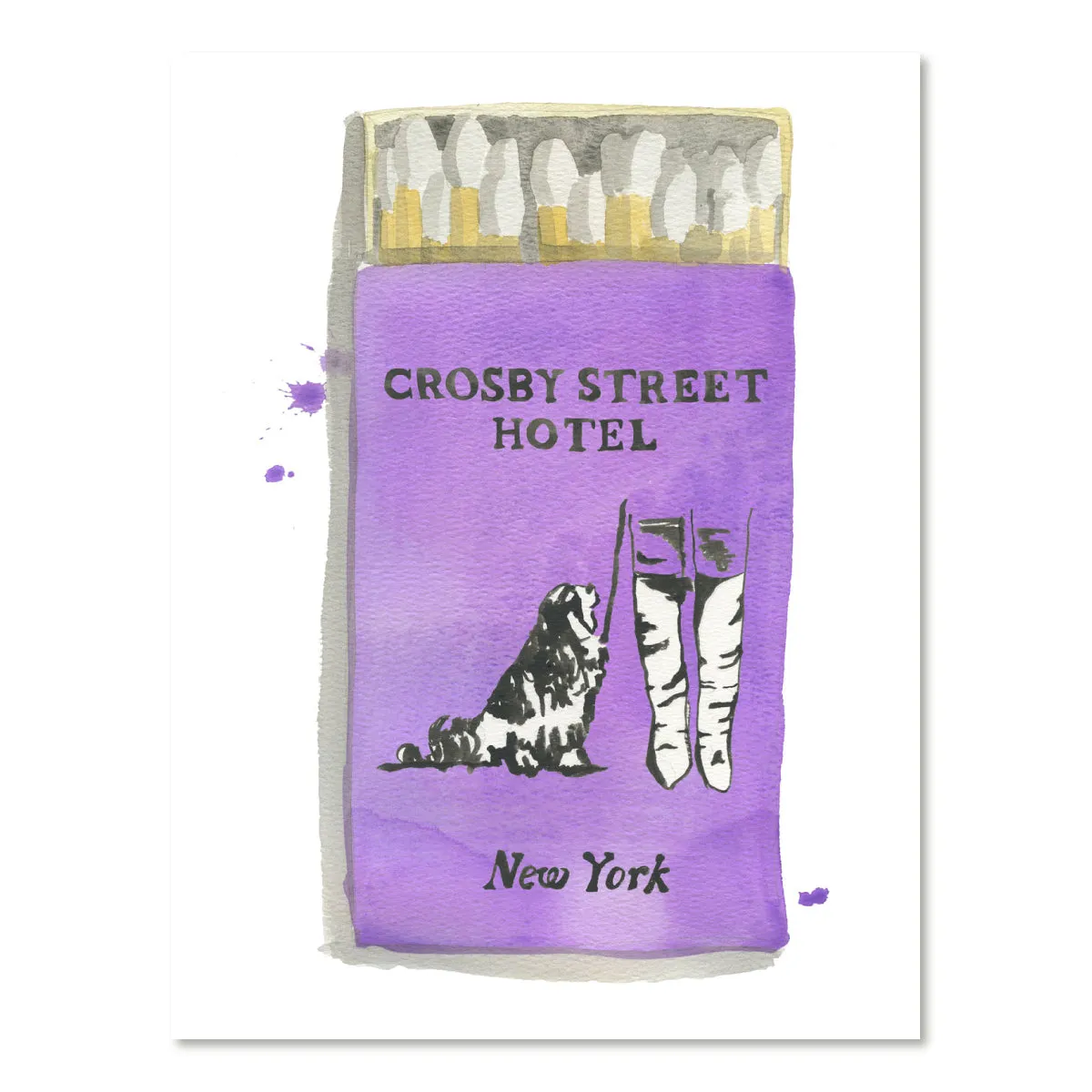 Crosby Street Hotel Matchbook