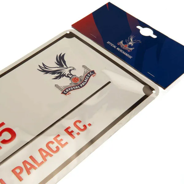 Crystal Palace FC Street Sign