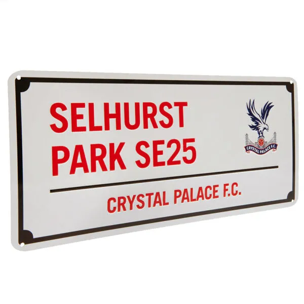 Crystal Palace FC Street Sign