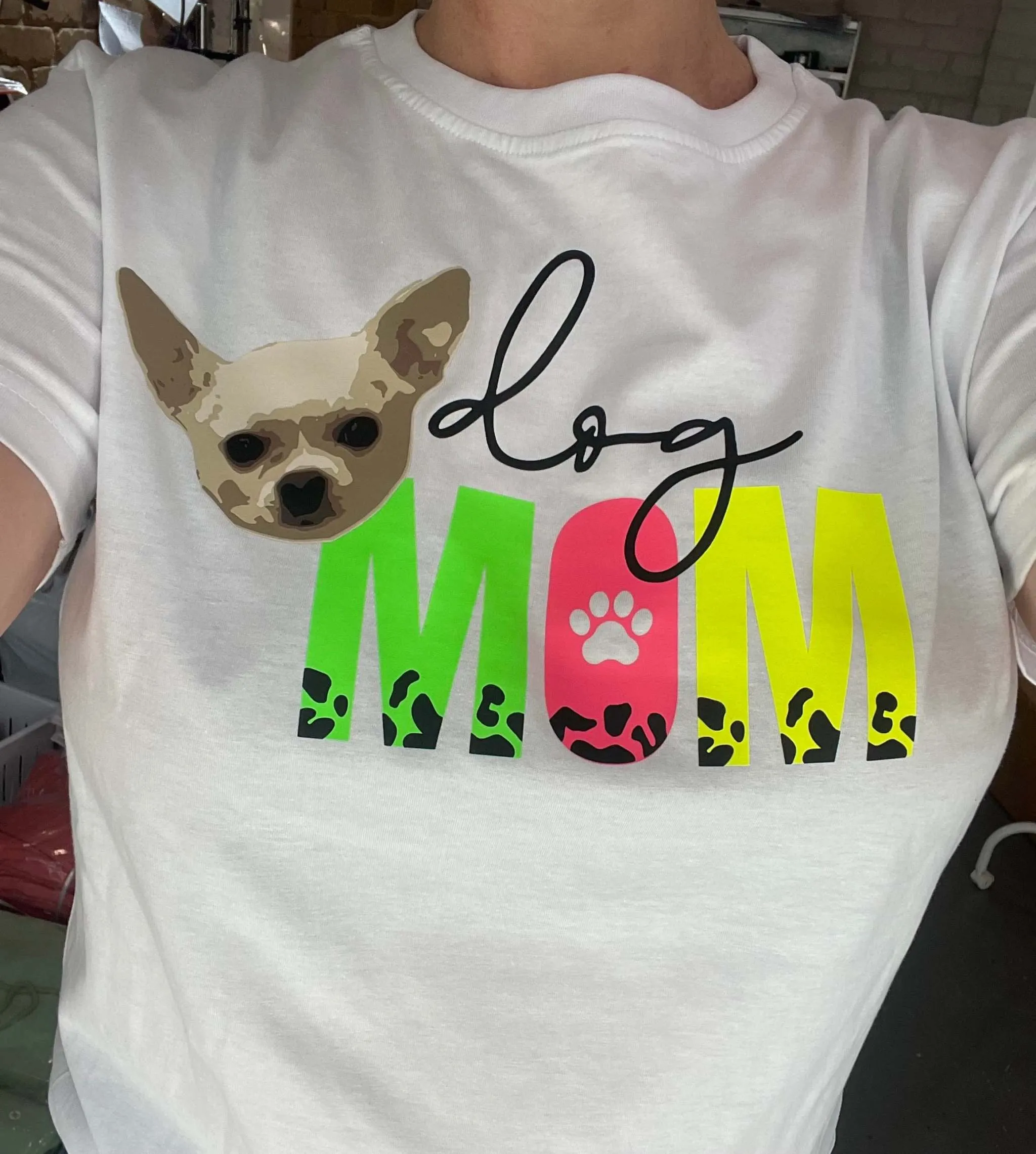 Dog personalised t-shirt