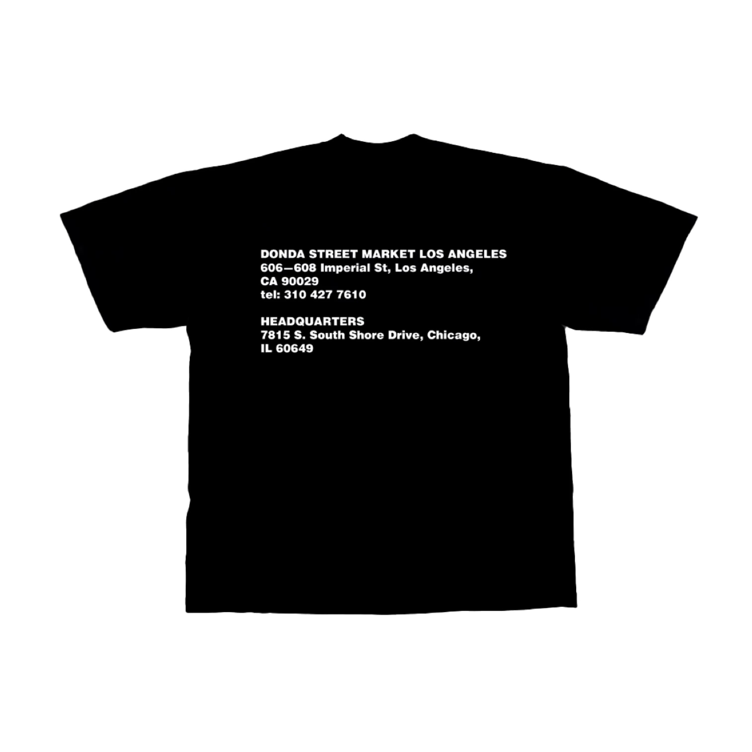 Donda Street Market Tee Black (M)