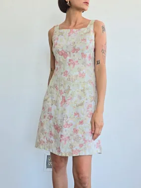 Floral Linen Sundress (S)