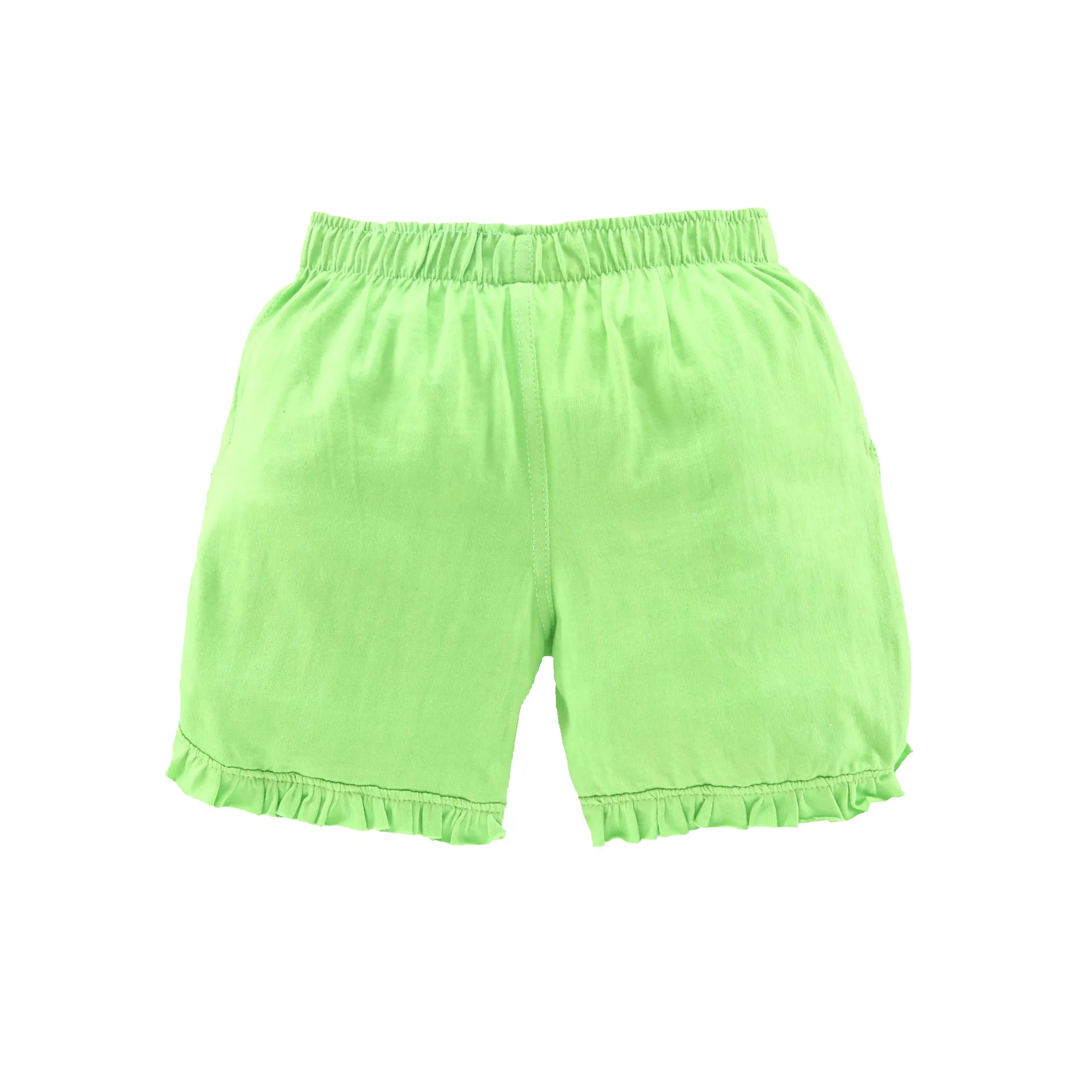 Girls Cotton Hot Shorts-Pack of 2