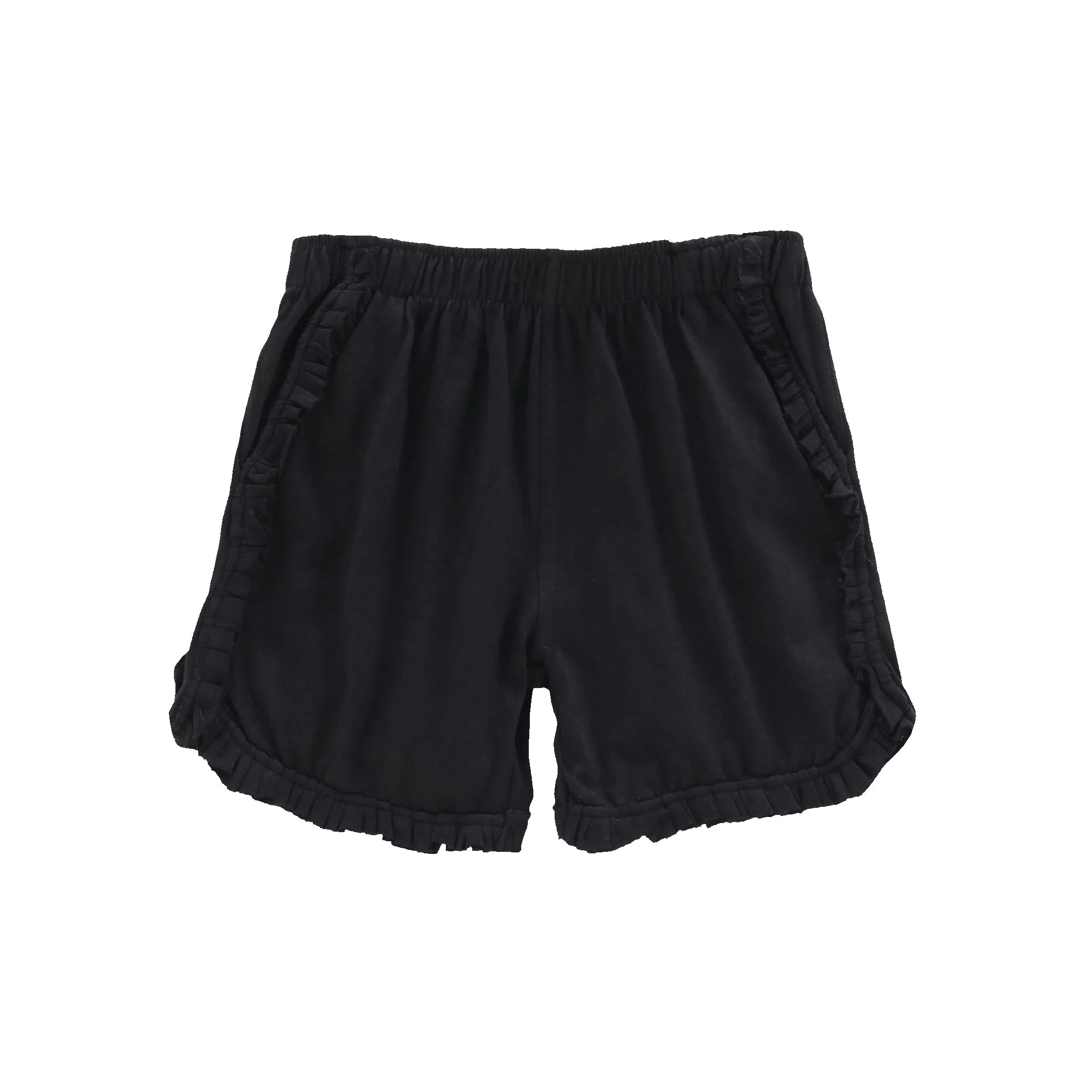 Girls Cotton Hot Shorts-Pack of 2