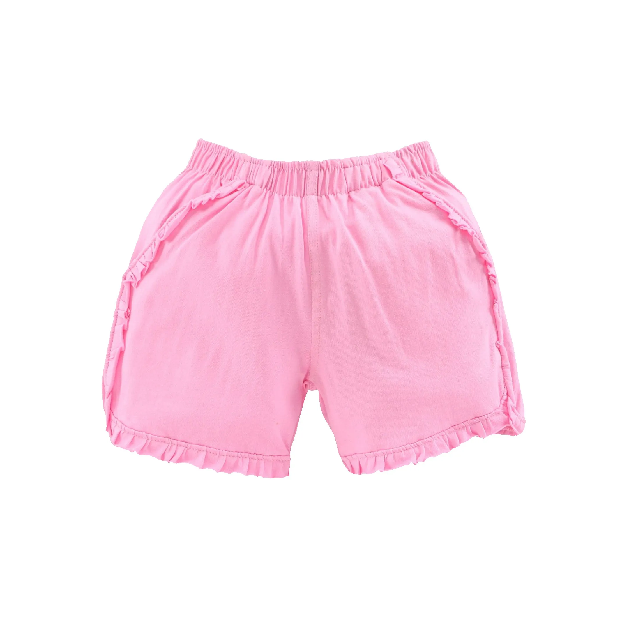 Girls Cotton Hot Shorts-Pack of 2