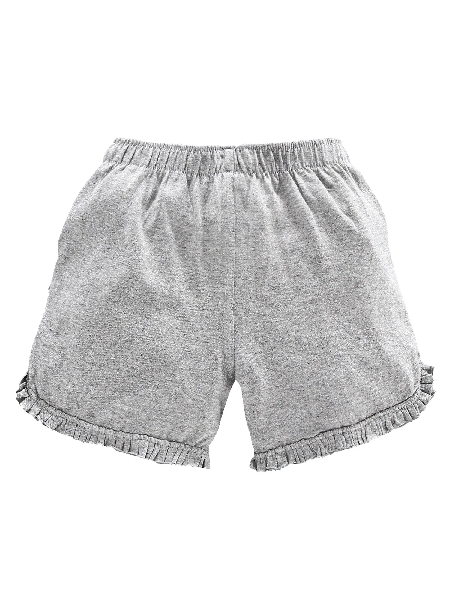 Girls Cotton Hot Shorts-Pack of 2