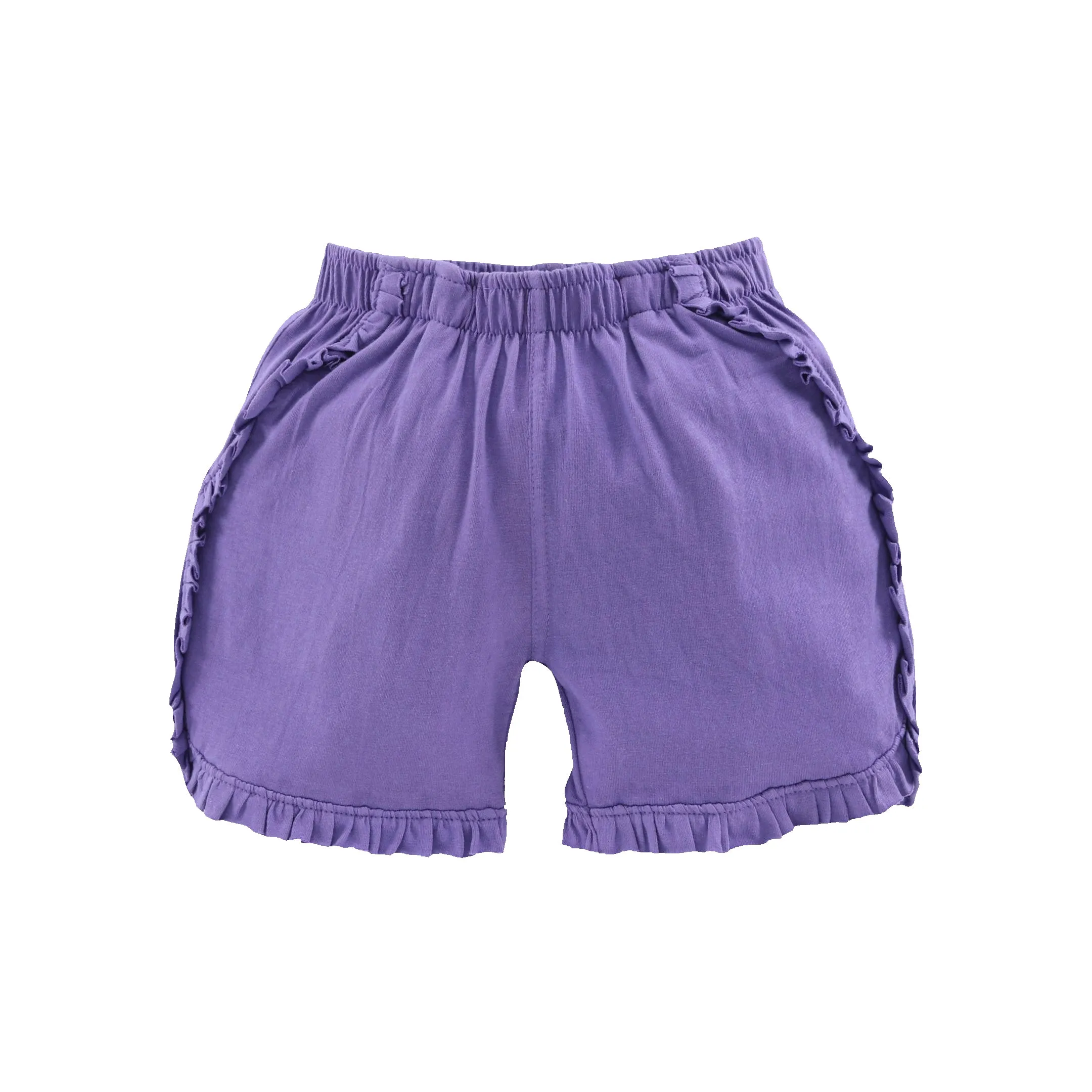 Girls Cotton Hot Shorts-Pack of 2