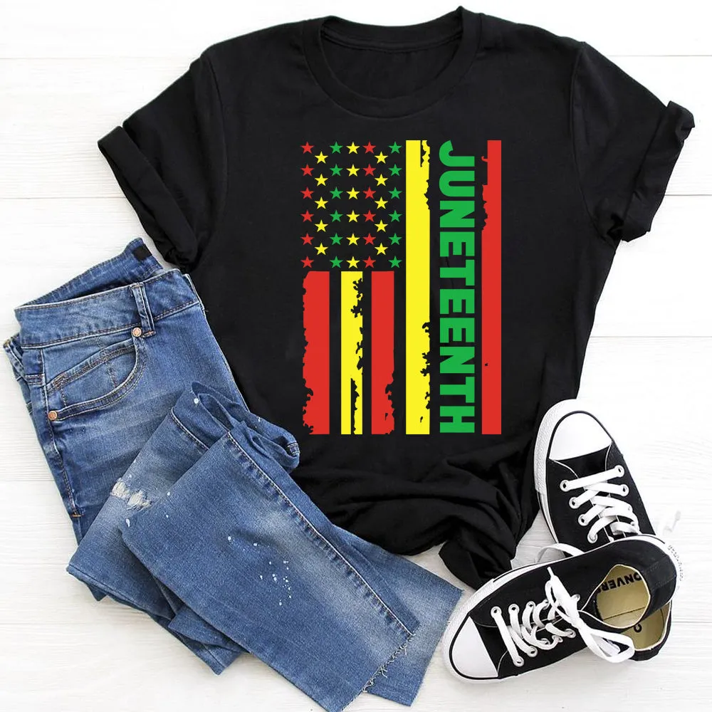 Juneteenth Flag T-Shirt