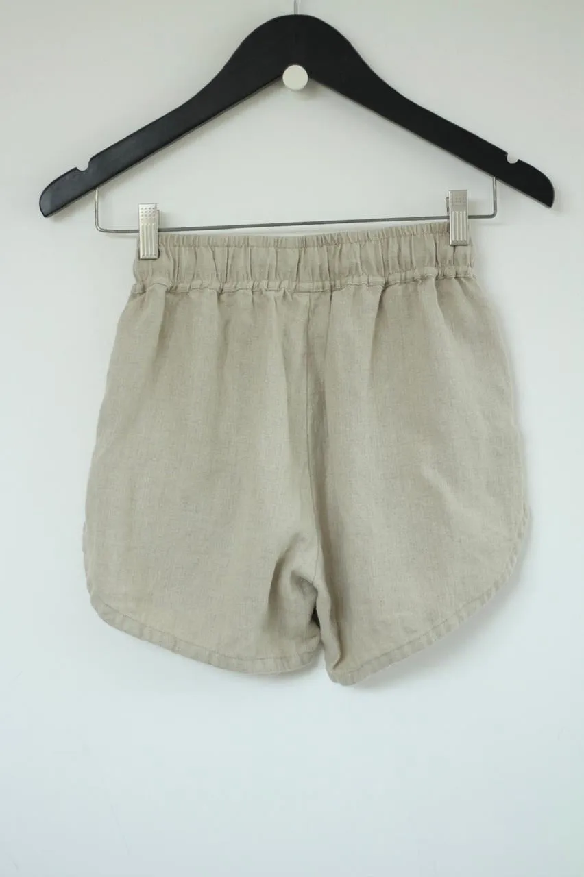 LADIES LINEN SHORTS