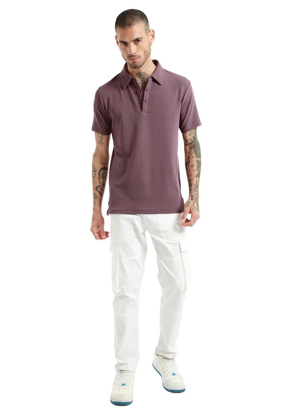 Lavender Polo T-shirt