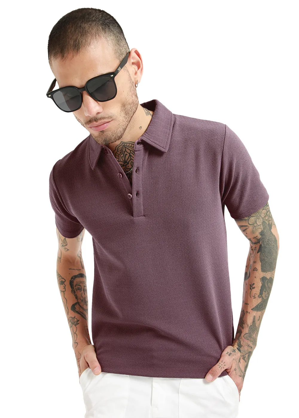 Lavender Polo T-shirt