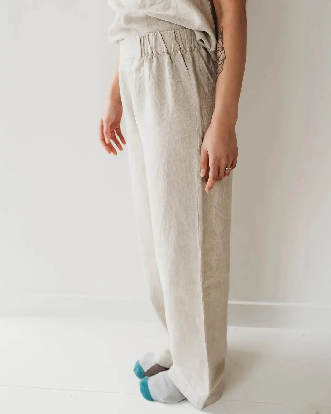 Linen Lounge Pants - 100% European Flax Linen